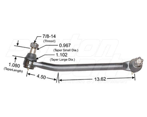Dayton Parts 346-456 Steering Drag Link