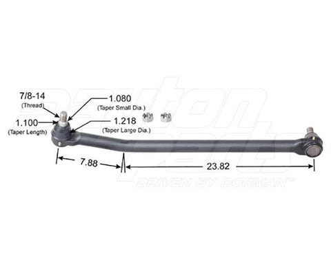 Dayton Parts 346-521 Steering Drag Link