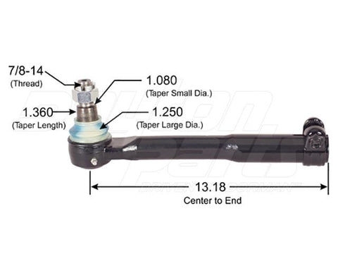 Dayton Parts 346-523 Steering Drag Link