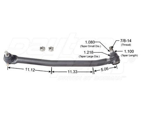 Dayton Parts 346-524 Steering Drag Link