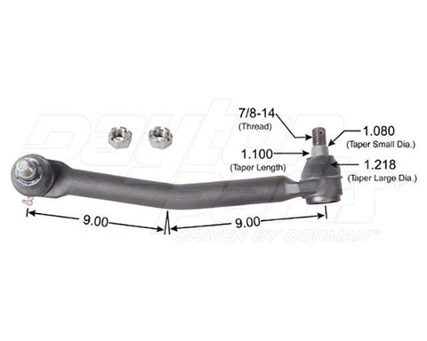 Dayton Parts 346-525 Steering Drag Link