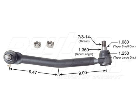 Dayton Parts 346-526 Steering Drag Link