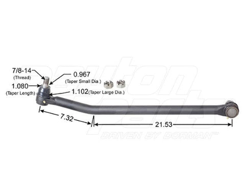 Dayton Parts 346-530 Steering Drag Link
