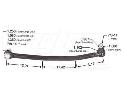 Dayton Parts 346-544 Steering Drag Link