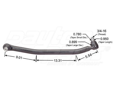 Dayton Parts 346-545 Steering Drag Link