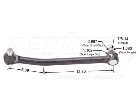 Dayton Parts 346-564 Steering Drag Link