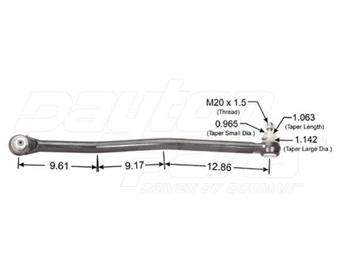 Dayton Parts 346-580 Steering Drag Link