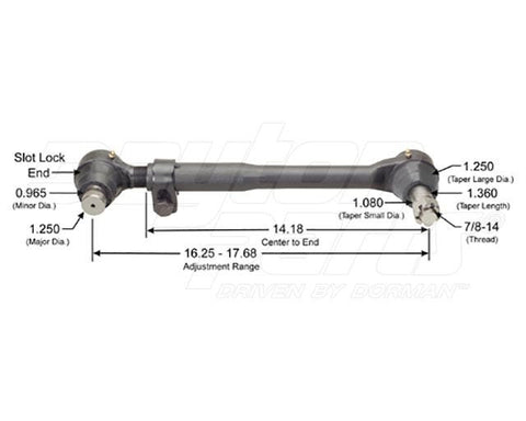 Dayton Parts 346-581 Steering Drag Link