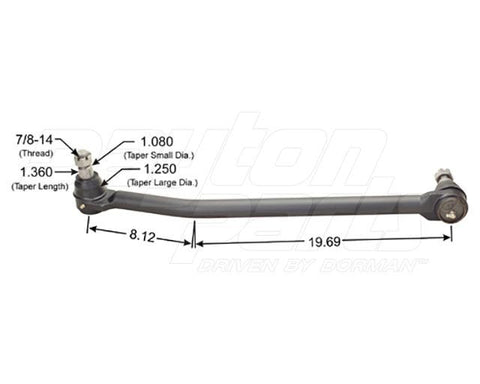Dayton Parts 346-584 Steering Drag Link