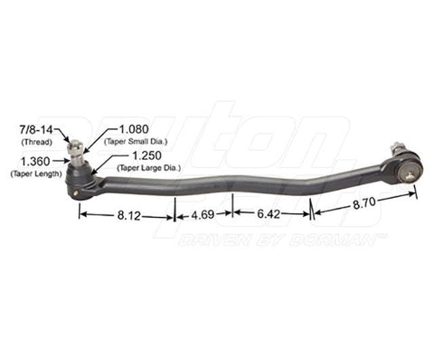 Dayton Parts 346-588 Steering Drag Link