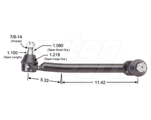 Dayton Parts 346-594 Steering Drag Link