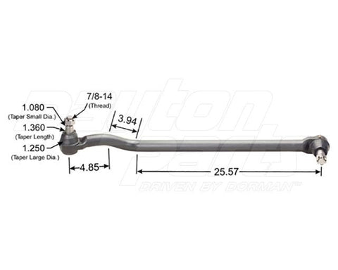Dayton Parts 346-596 Steering Drag Link
