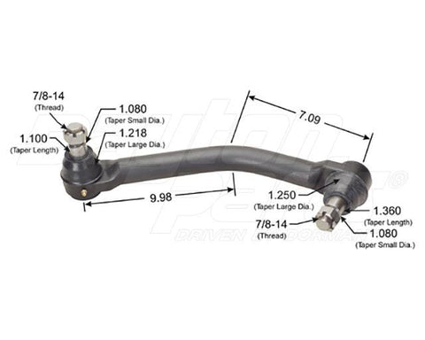 Dayton Parts 346-598 Steering Drag Link