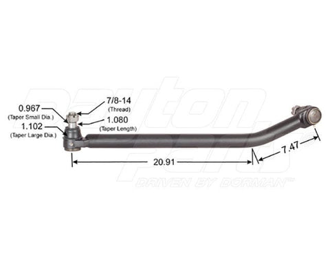 Dayton Parts 346-609 Steering Drag Link