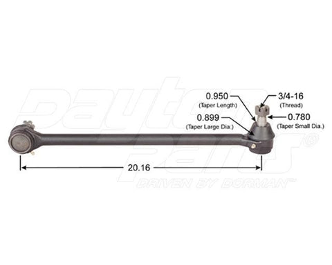 Dayton Parts 346-619 Steering Drag Link