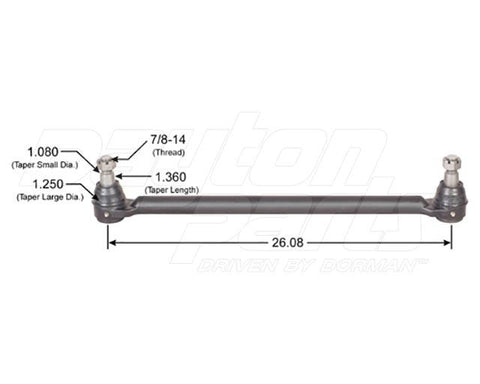 Dayton Parts 346-627 Steering Drag Link