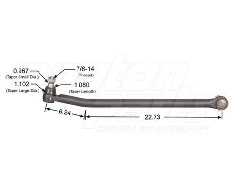 Dayton Parts 346-635 Steering Drag Link