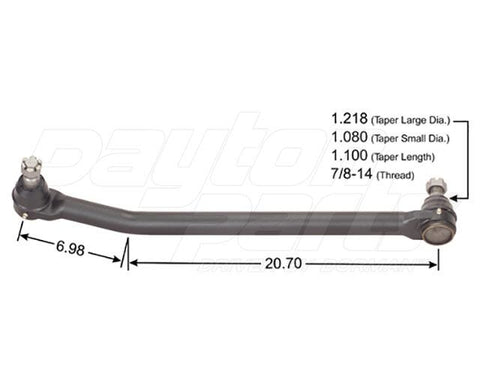 Dayton Parts 346-640 Steering Drag Link