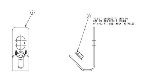 Haldex 42710580 Aba Bracket Kit