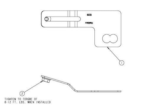 Haldex 42710600 Aba Bracket Kit