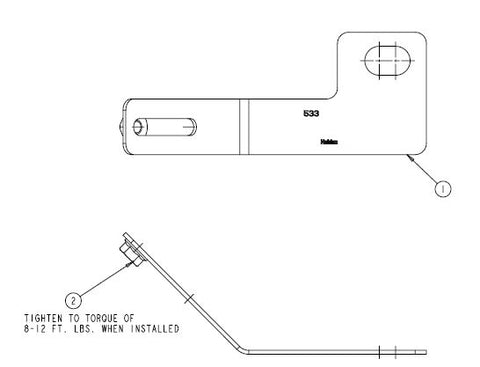 Haldex 42710604 Aba Bracket Kit