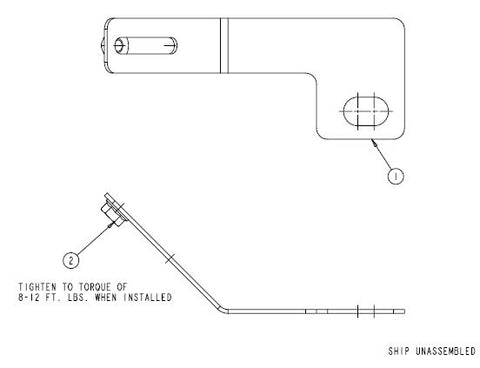 Haldex 42710605 Aba Bracket Kit