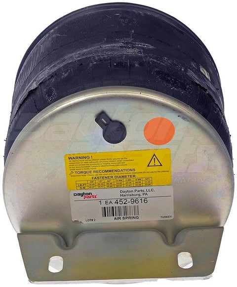 Dayton Parts 452-9616 Air Spring - Rolling Lobe