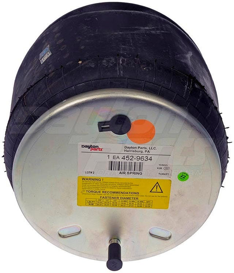 Dayton Parts 452-9634 Air Spring - Rolling Lobe
