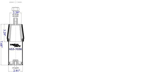 Dayton Parts 453-7036 Air Spring - Sleeve