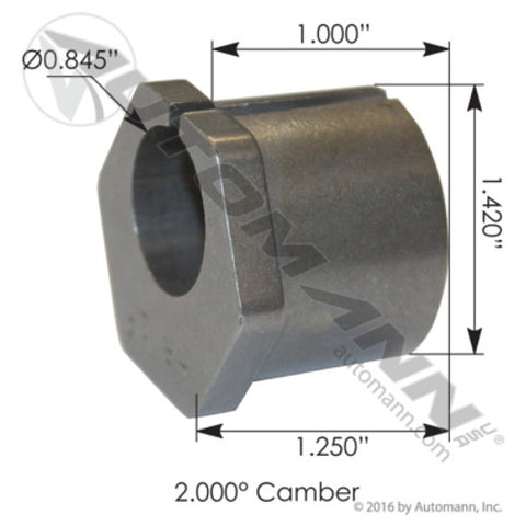 Automann 461.K8978 Camber Adjusting Sleeve - 2 Deg