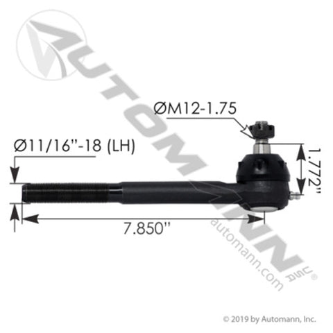 Automann 462.ES2837RL Tie Rod End