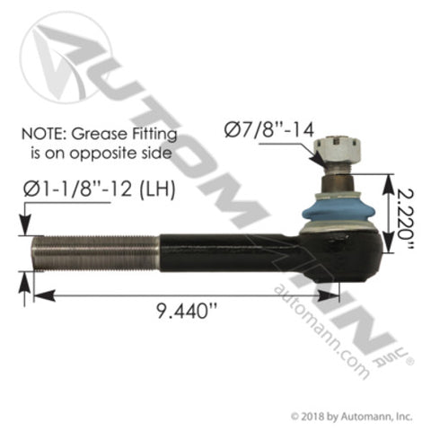 Automann 462.ES3219L Tie Rod End