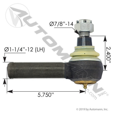 Automann 462.ES4601L Tie Rod End