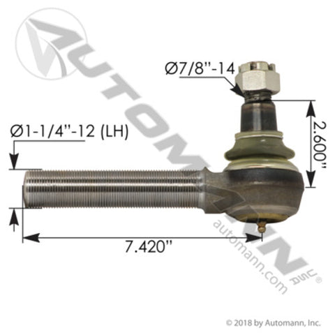 Automann 462.ES5533L Tie Rod End
