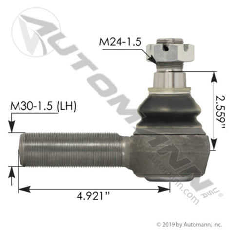 Automann 462.ES6274L Tie Rod End