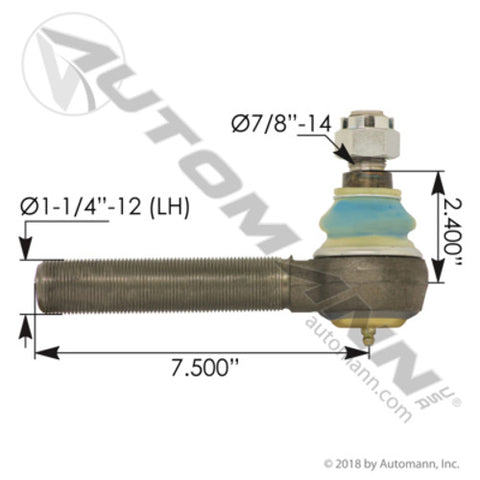 Automann 462.ES9328L Tie Rod End
