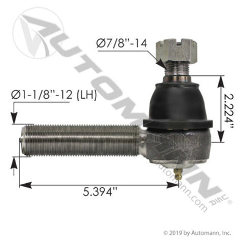 Automann 462.ES9678L Tie Rod End
