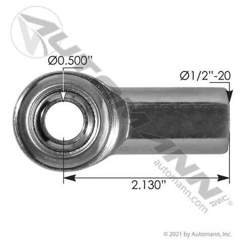 Automann 462.ESVCW8 Rod End Female RH 1/2-20in