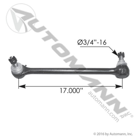 Automann 463.DS1064 Drag Link 17.000in C to C Chevrolet/GM