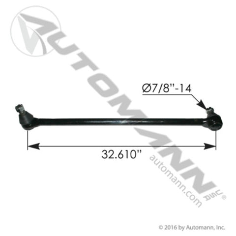 Automann 463.DS1221 Drag Link 32.610in C to C Freightliner