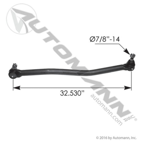 Automann 463.DS1268 Drag Link 32.530in C to C Ford