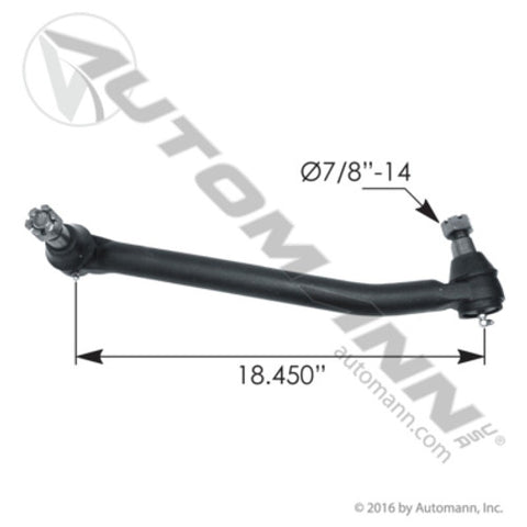 Automann 463.DS1305 Drag Link 18.450in C to C IHC