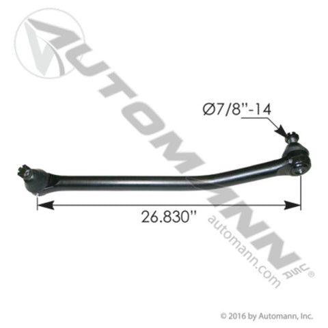 Automann 463.DS1443 Drag Link 26.830in C to C Ford