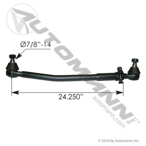 Automann 463.DS1454 Drag Link 28.250in C to C Kenworth