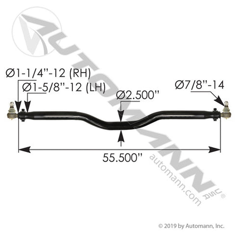 Automann 463.DS2089 Cross Tube Assembly Watson & Chalin