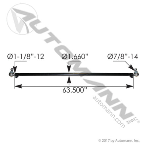Automann 463.DS4301 Cross Tube Assembly Ford