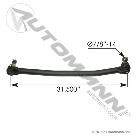 Automann 463.DS4618 Drag Link 31.500in C to C Freightliner