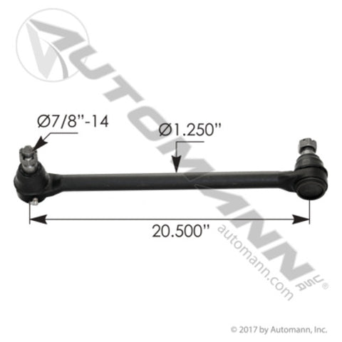 Automann 463.DS4655 Drag Link Freightliner