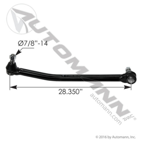 Automann 463.DS4690 Drag Link 28.350in C to C Freightliner