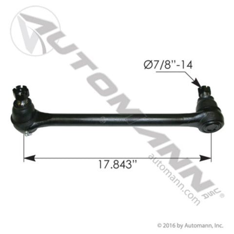 Automann 463.DS4692 Drag Link 17.843in C to C Freightliner